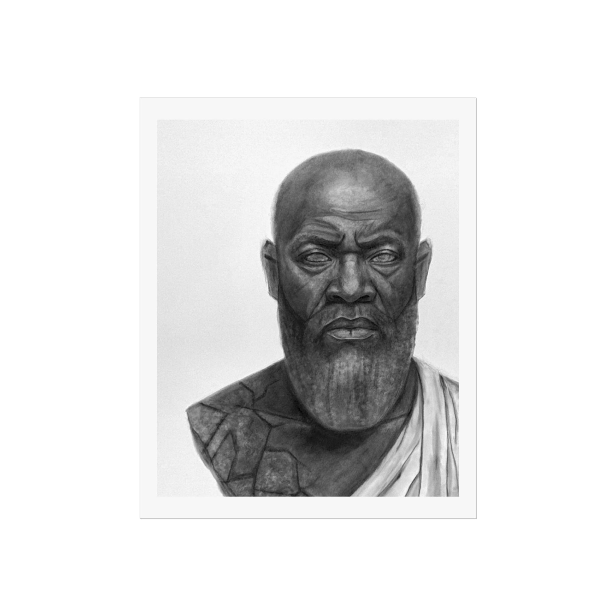 Sage — Charcoal Print