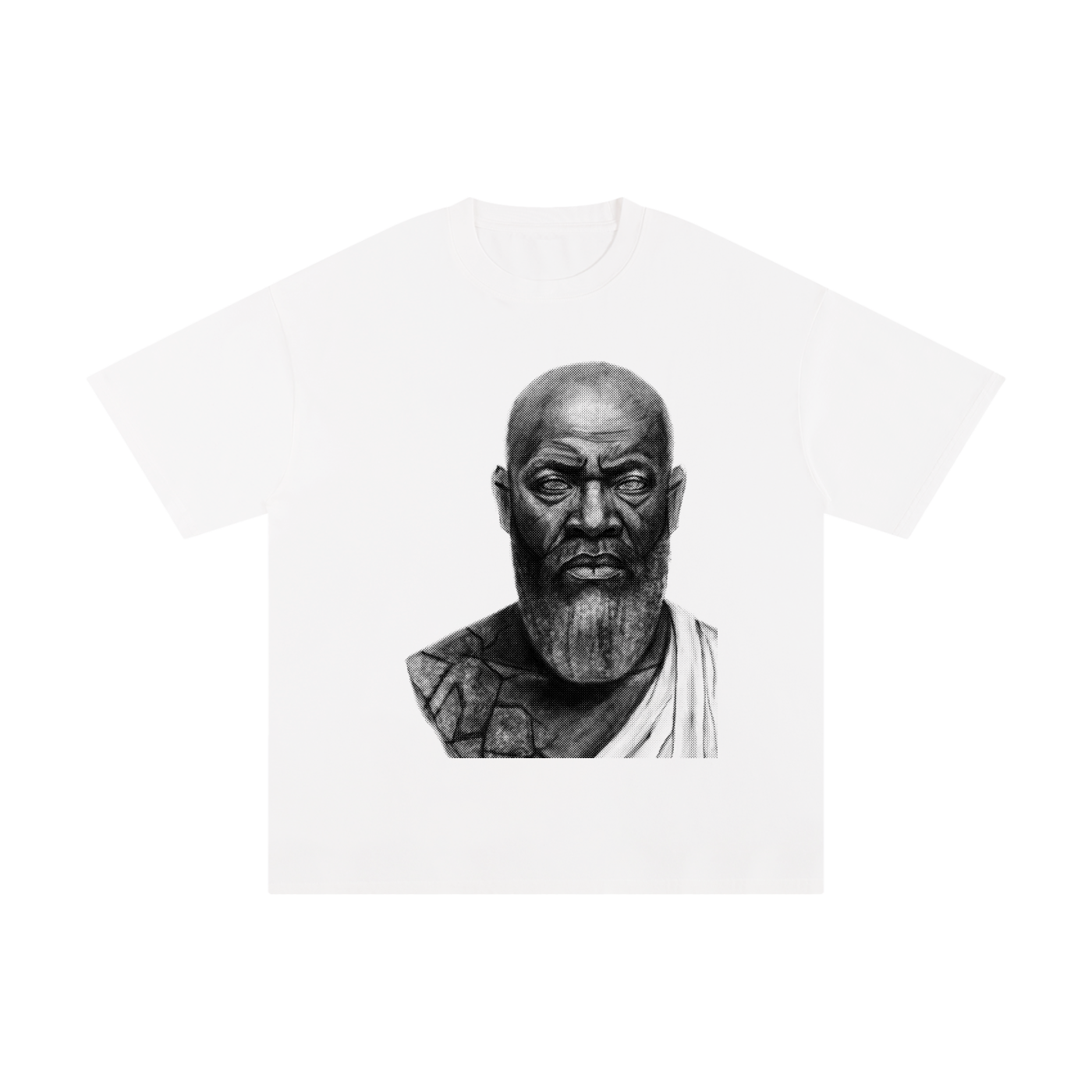 Unbroken Sage Charcoal Halftone T-Shirt