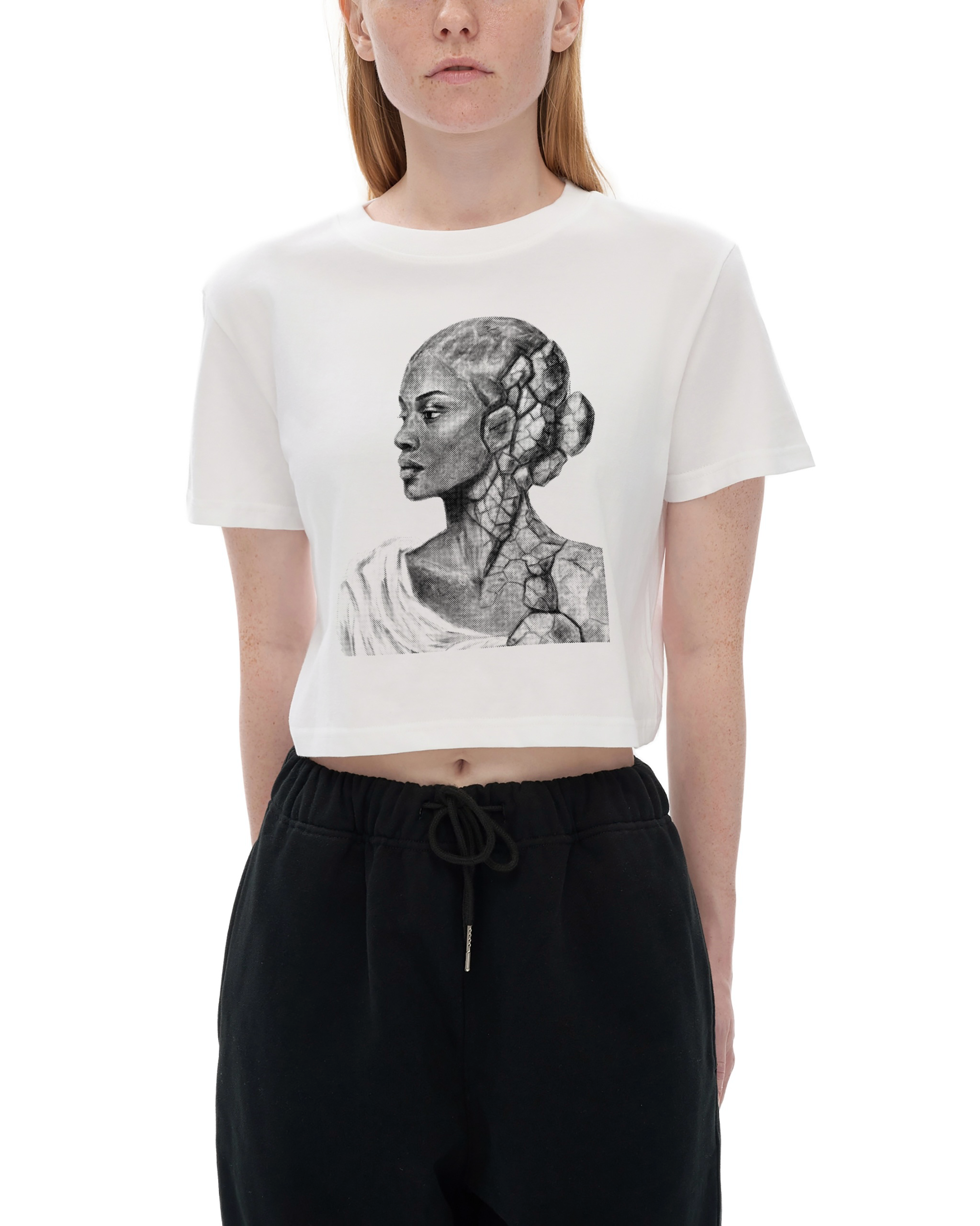 Unbroken Queen Crop T-Shirt