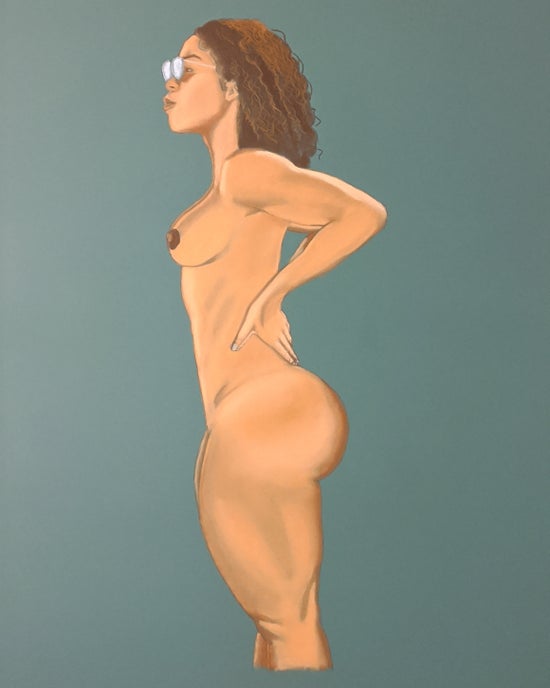 Power, Pastel on Panel, 18x24in