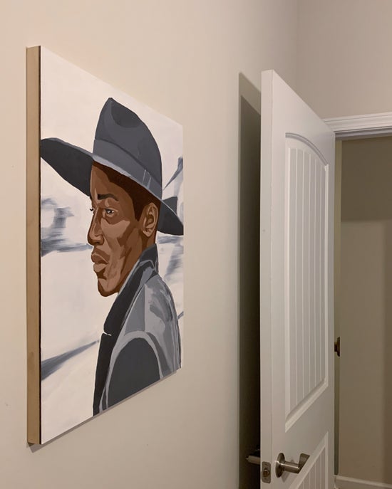 Unbothered, Oil on Panel, 16x20in
